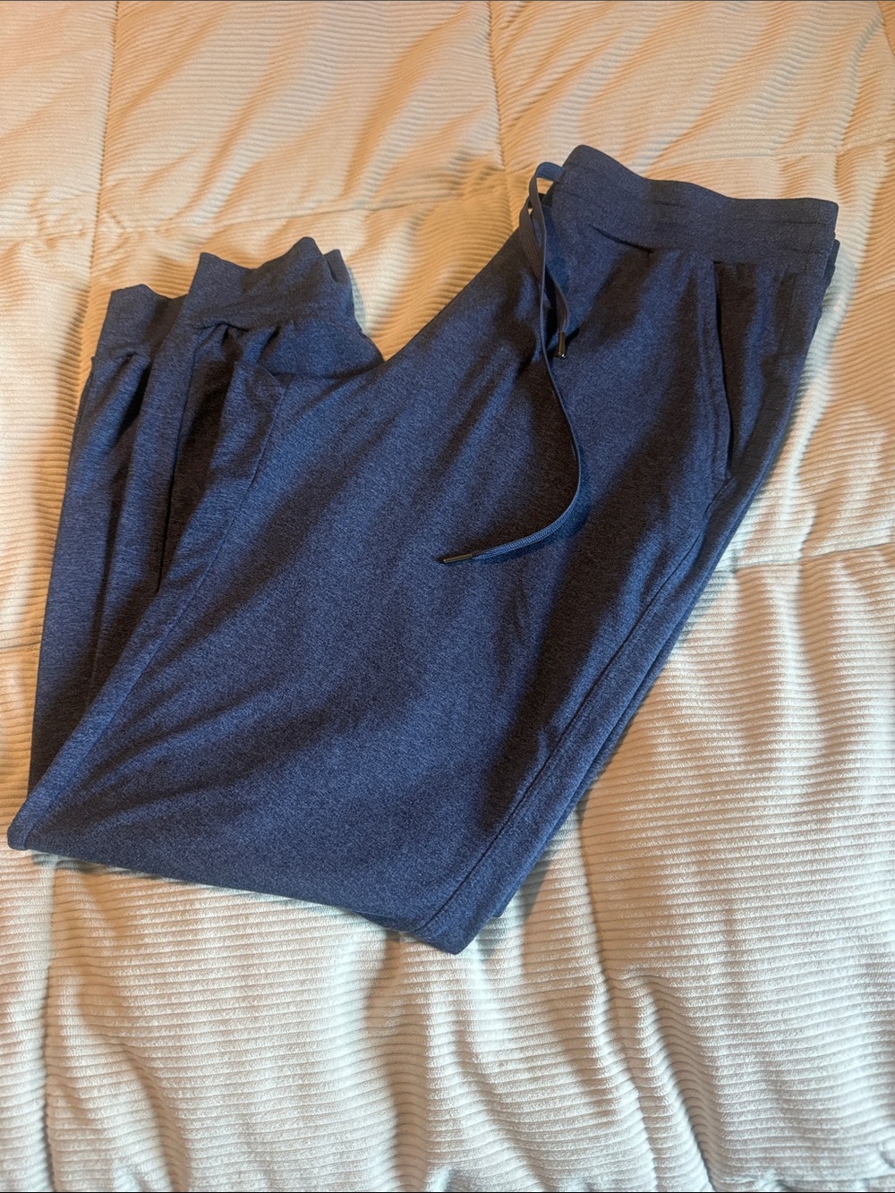 Zella Navy Blue Knit Jogger Pants